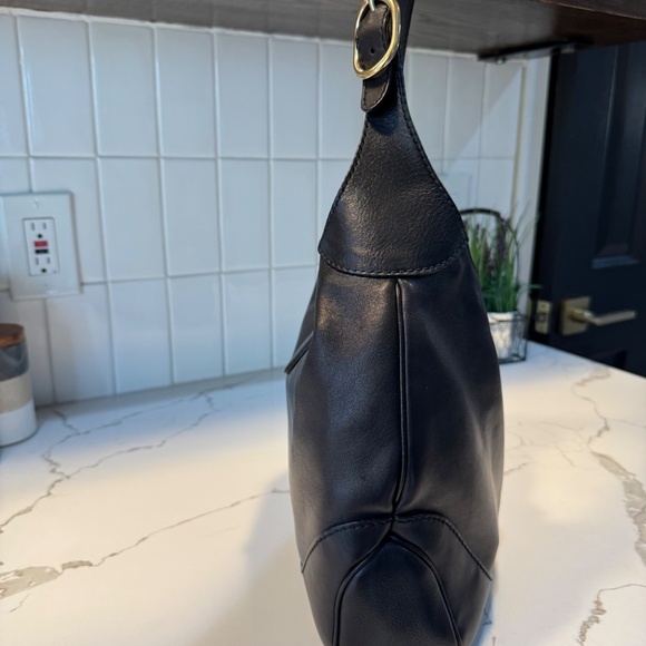 GUCCI: All Leather Black Jackie Hobo, Vintage - Picture 4 of 16